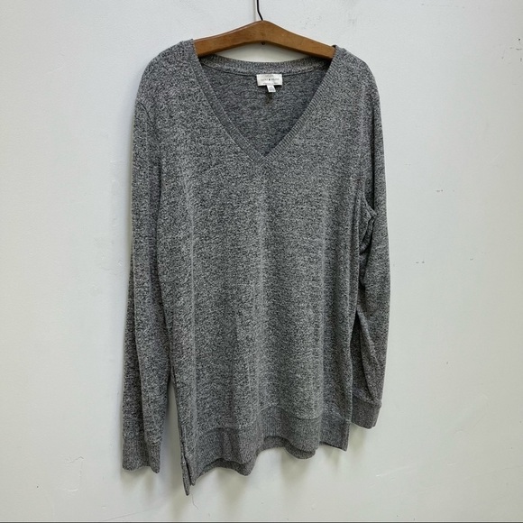 Lucky Brand Soft V-Neck Sweater - Picture 2 of 8